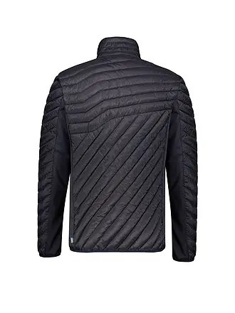 MERU | Chaqueta híbrida para hombre Halifaxd Hoodie | grau